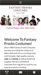 Mobile Screenshot of fantasyfrockscostumes.com